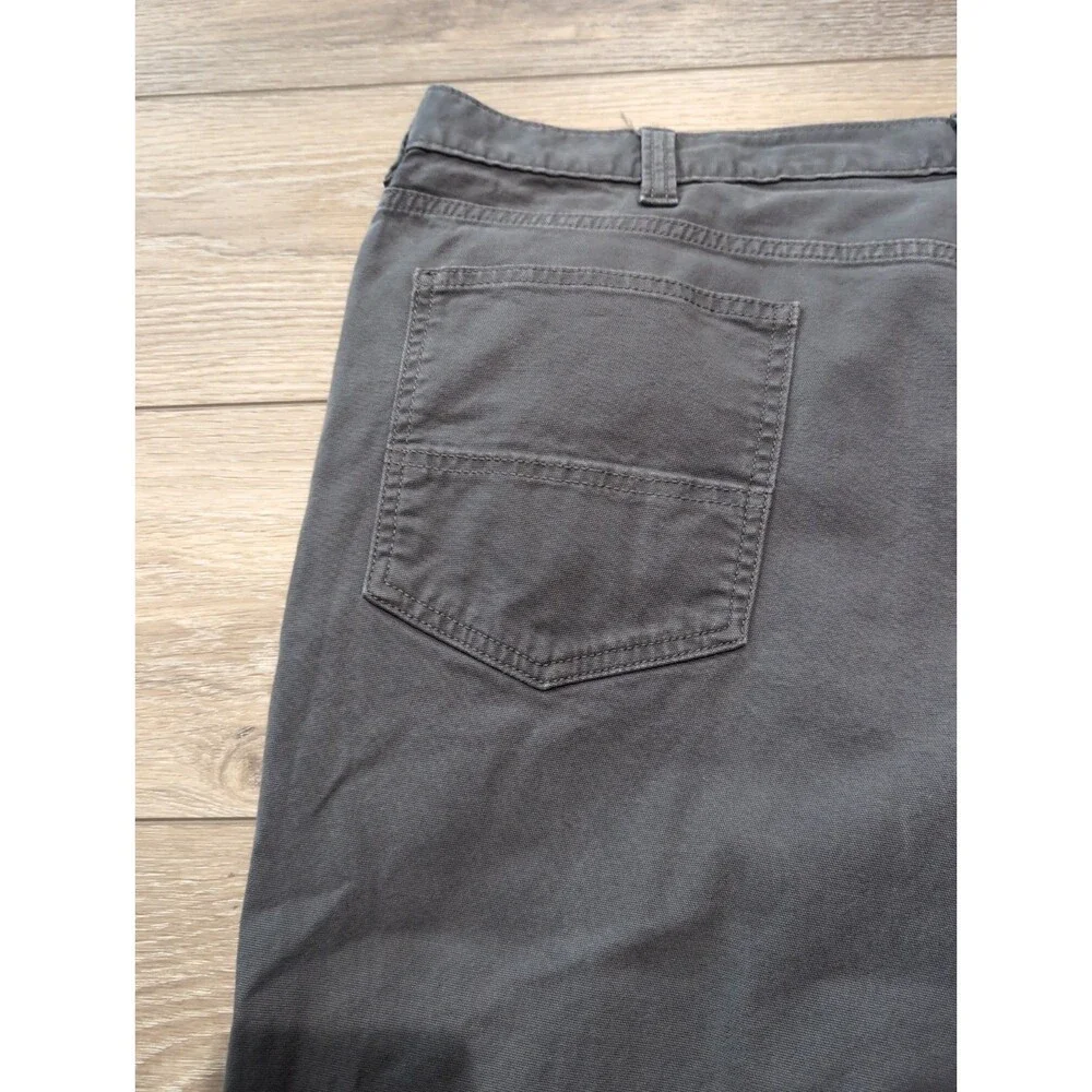 CARHARTT CANVAS RELAXED FIT  PANTS GRAY IN MEN'S SIZE 44x30(44x28 actual) EUC
